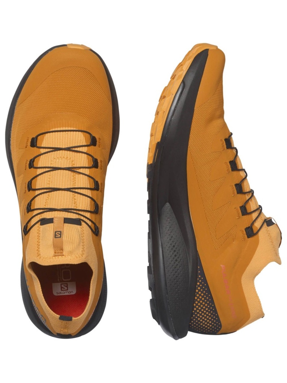 Salomon Pulsar Trail Pro
Men’s Running Shoes (Marmalade/Blazing Orange/Black)